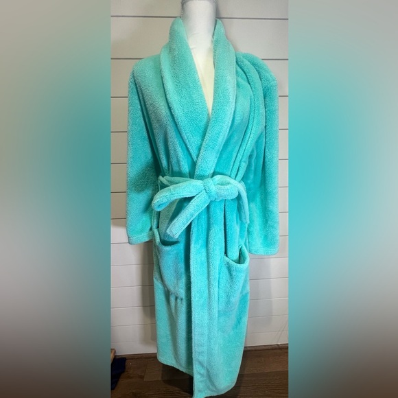 Pottery Barn Teen Other - Pottery Barn Teen Sherpa Robe, Teal, One Size, Cozy